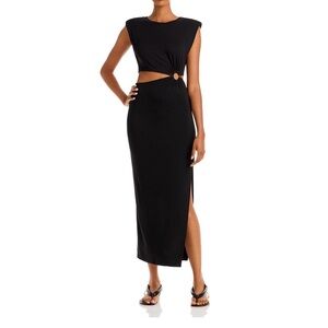 Brand New Fore Cut Out Dress Black SZ M